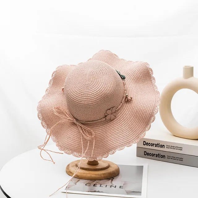 Versatile Foldable UV Resistant Beach Hat Pink - Shop at LoveMi