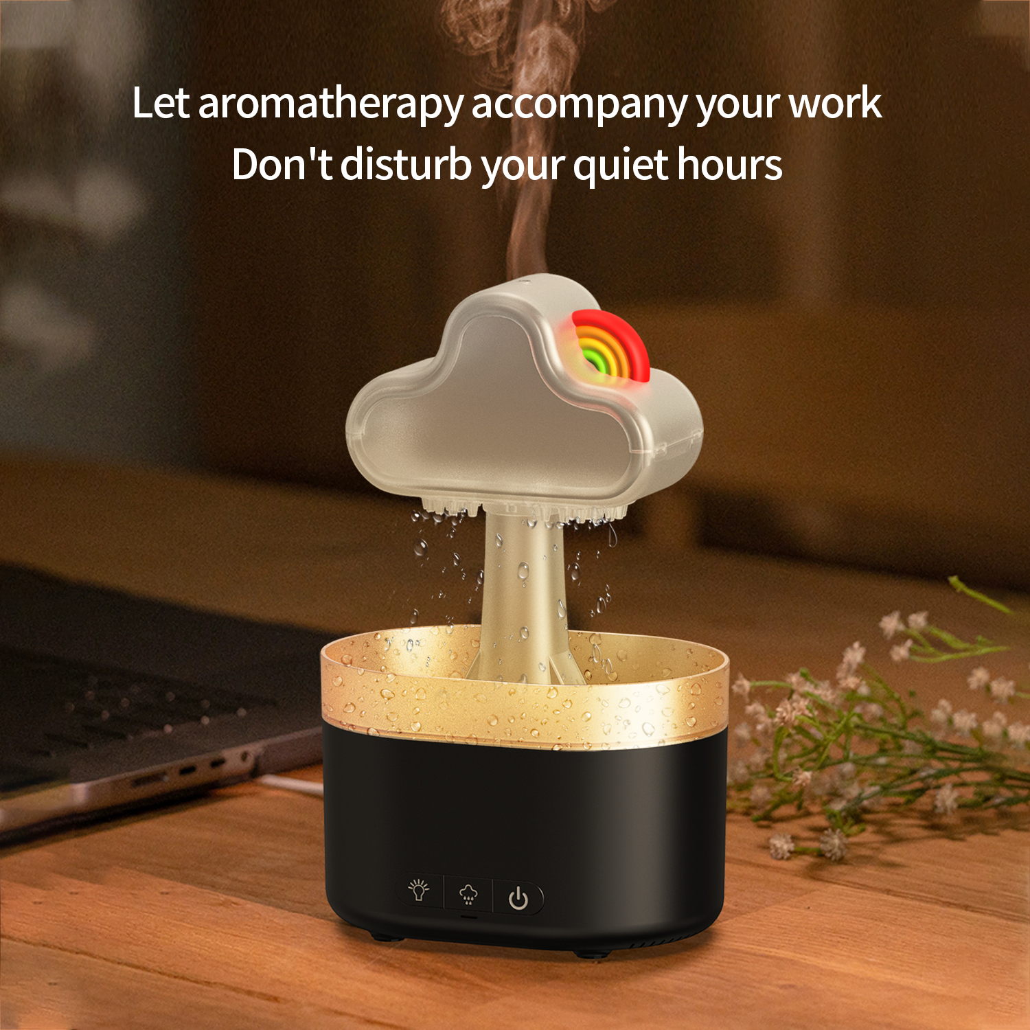 Cool Mist Humidifier Ultrasonic Diffuser Air Purifier Freshener Aromatherapy LED - Picture 7 of 9