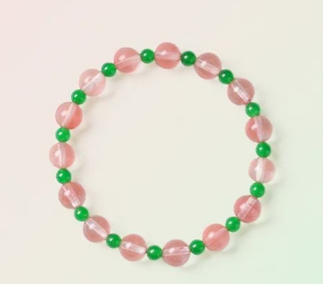 Traditional Chinese Liuli Beaded Bracelet