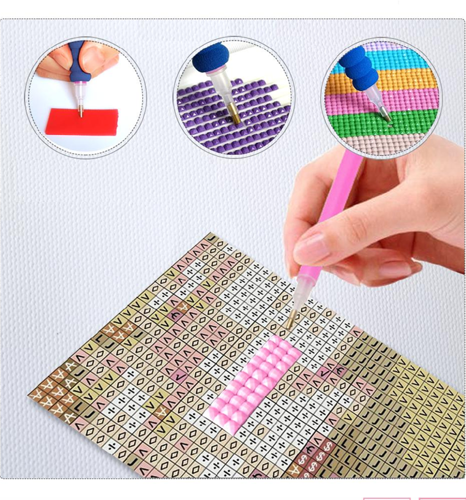 Painting Full Diamond Embroidery Animal Tiger Poster Rhinestone Cross Stitch Kit