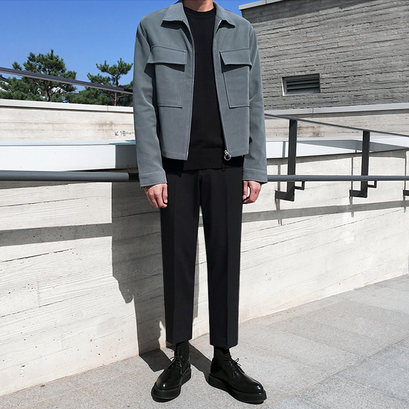 Men's Casual Loose Big Pocket Jacket