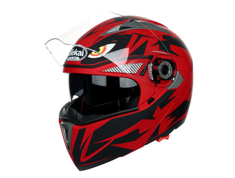 Double Lens Electric Vehicle Motorcycle Helmet For Men And Women — foto 2