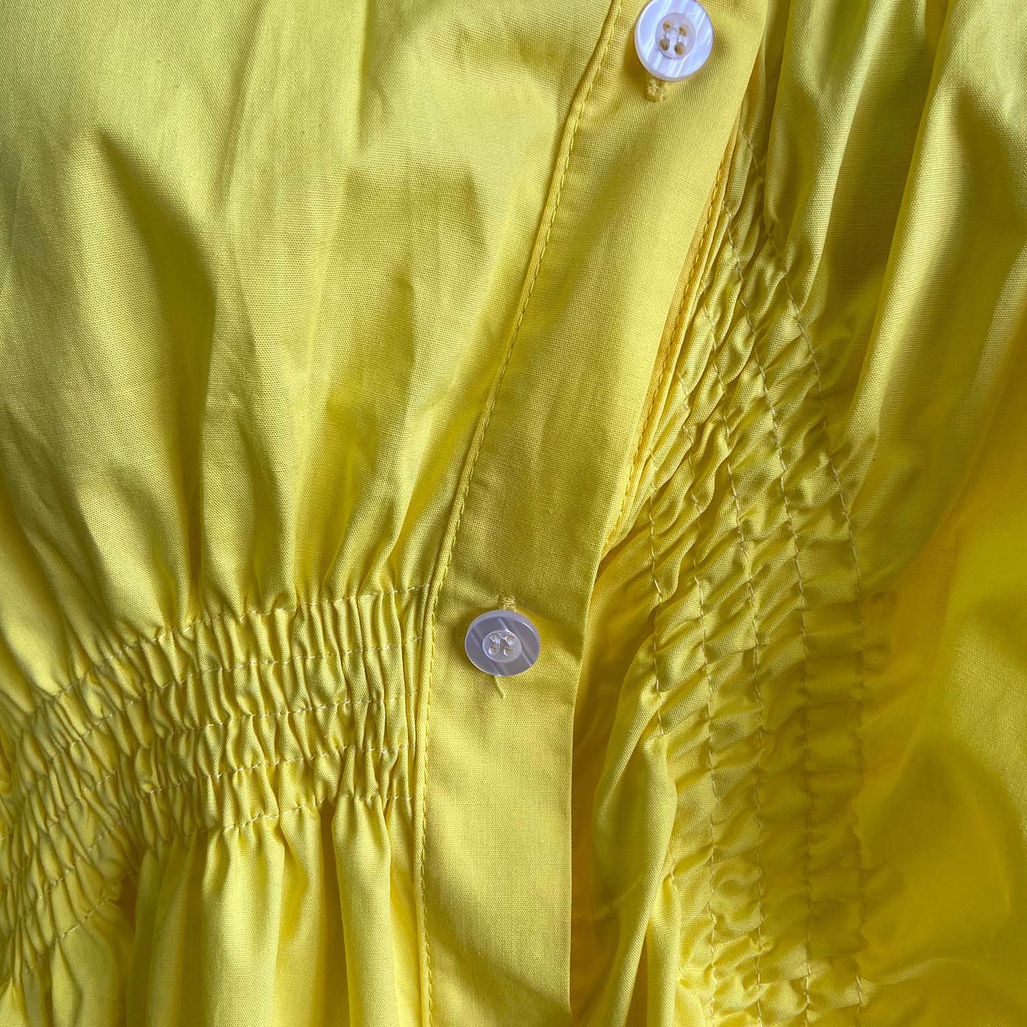 Cotton Pleated Loose Plus Size Dress