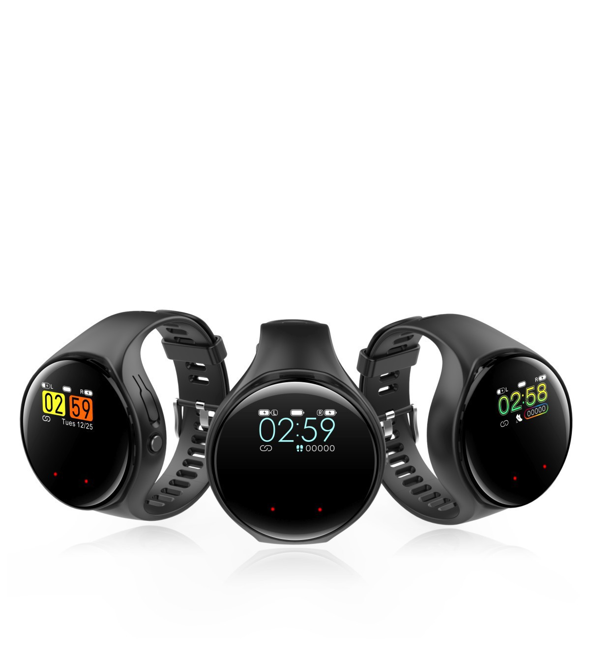 Sports Color Screen Bracelet Bluetooth Headset Combo Smart Watch - Image 2