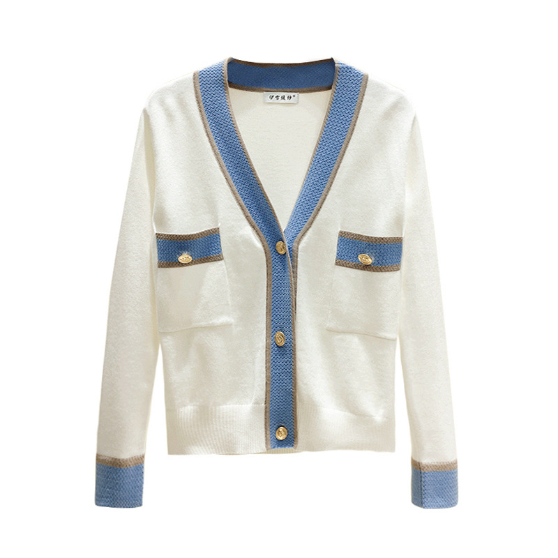 Title 5, Little Fragrant Knit Cardigan Jacket Top