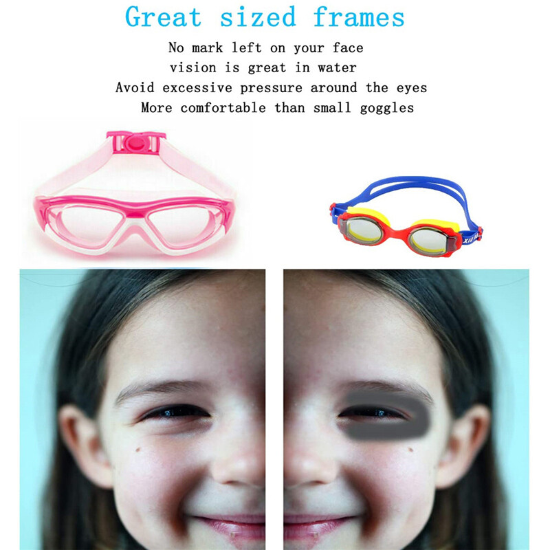 Kids Anti-Fog Swimming Goggles Pool Swim Glasses For Children Boys Girls Uk — image 4