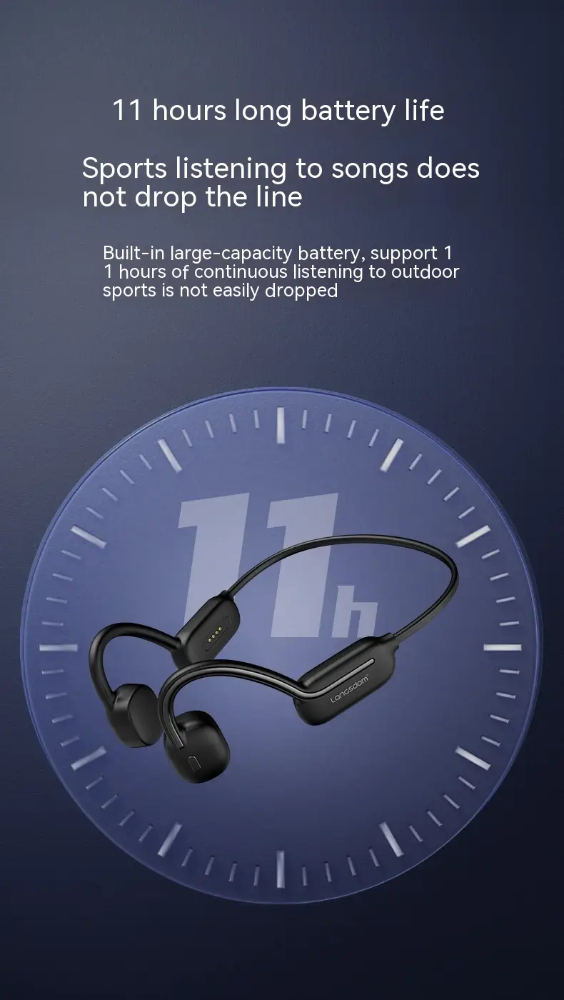 Ipx8 Level Waterproof Swimming Comes With 32G Memory True Wireless Bone Conduction Headset