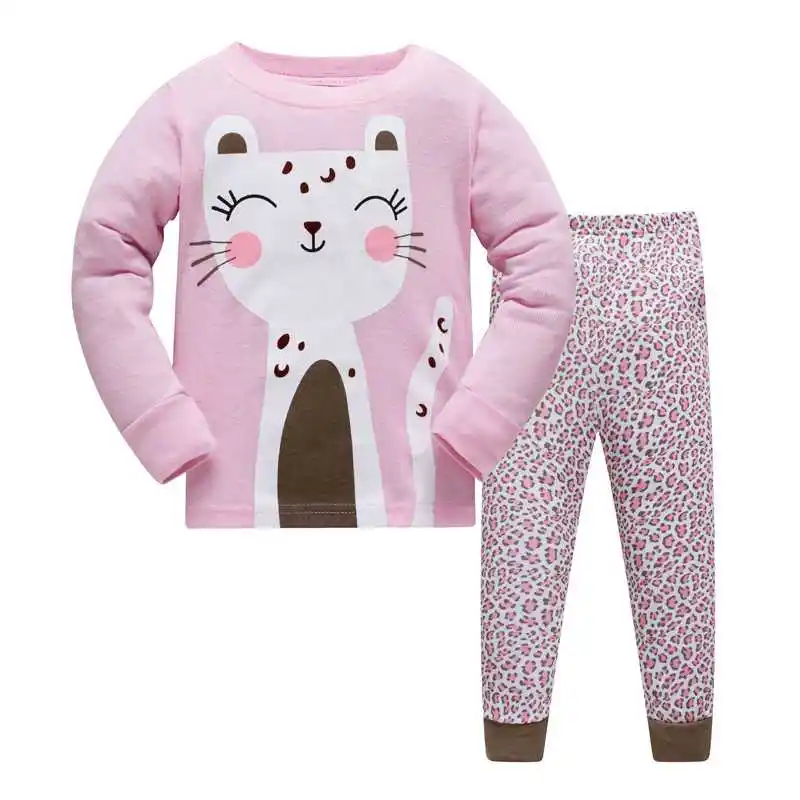 Pure Cotton Long-sleeved Girls Home Service Suit