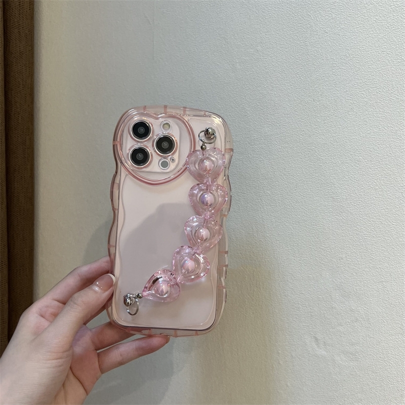 Jelly Powder Aixin Chain Mobile Phone Shell - Image 3
