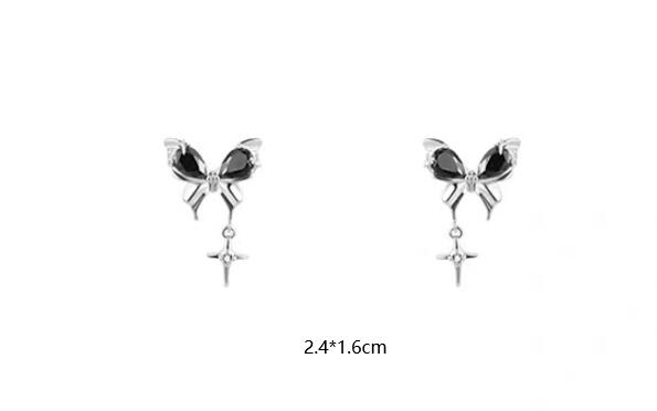 Title 2, Pendientes Starlight Liquid Love para mujer Bri...