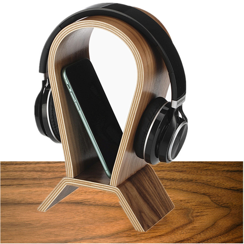 All Solid Wood Headphone Stand Head-mounted - Image 7