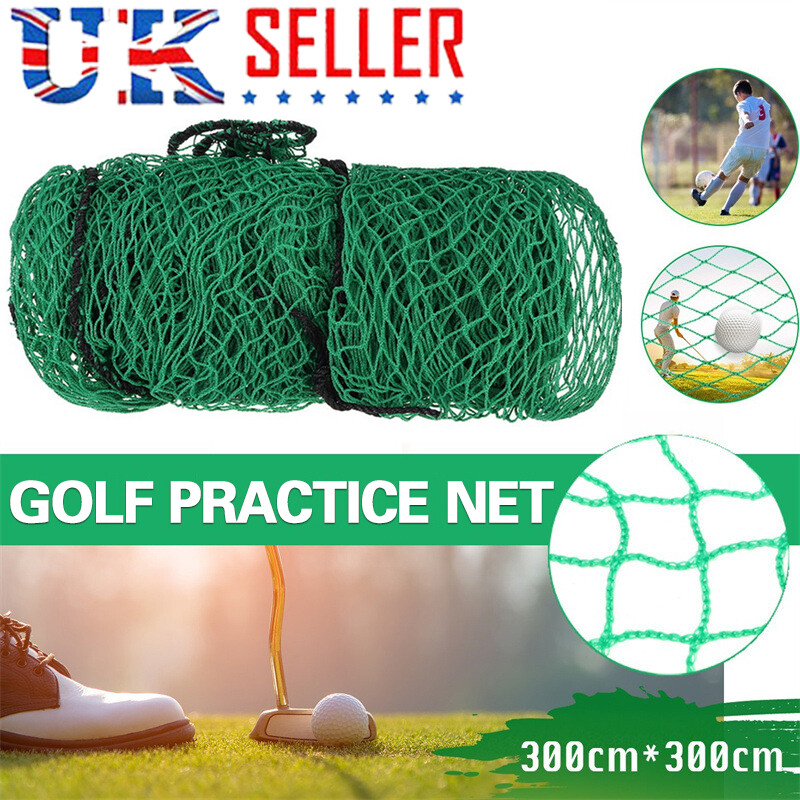 300x300cm Golf Practice Net Training Heavy Duty Impact Netting Golf Sport Mesh