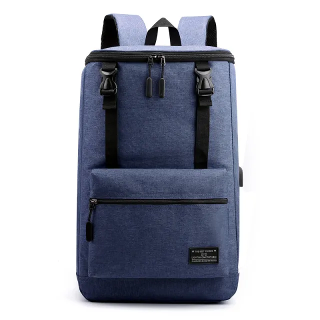 Men's Multifunctional Business Travel Travel Bag With Shoulders Blue - Shop at LoveMi