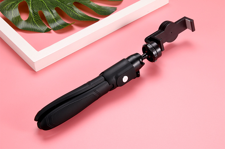 Compatible with Apple, Bluetooth Selfie Stick Mobile Remote Control Tripod - Image 2