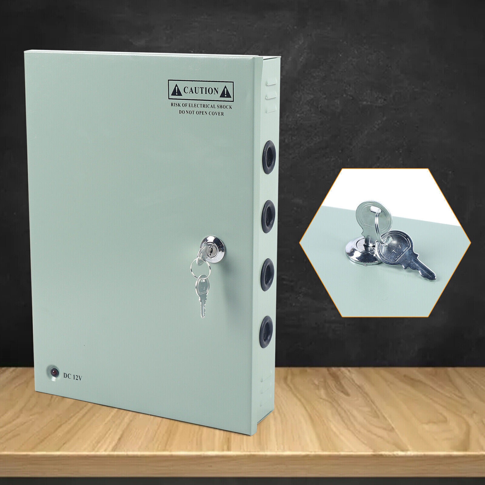 18CH 12V Dc 30A Cctv Power Supply Distribution Box For Security Multiple Camera