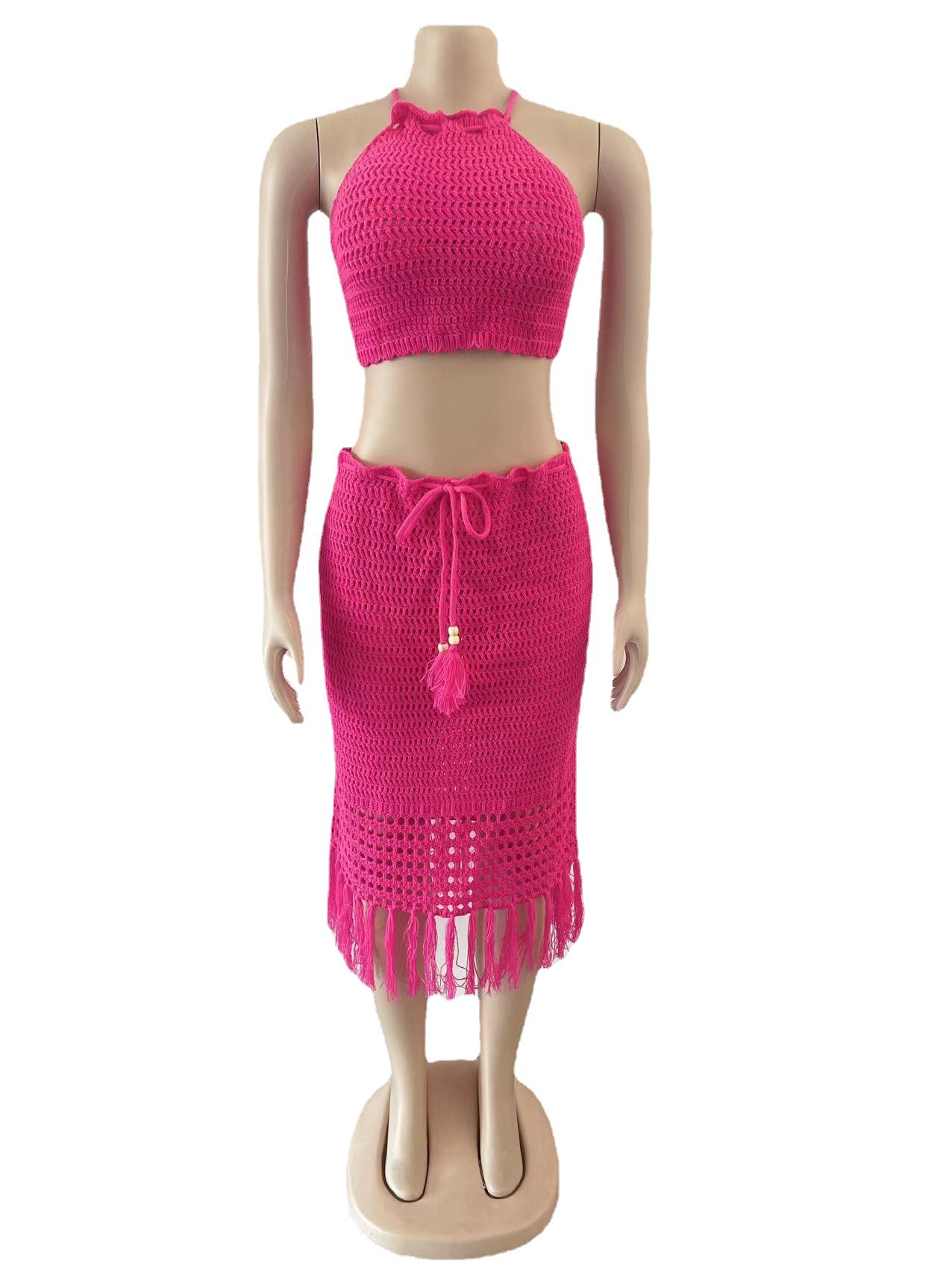 Knitted Tassel Two-Piece Set, picture 6 of 9