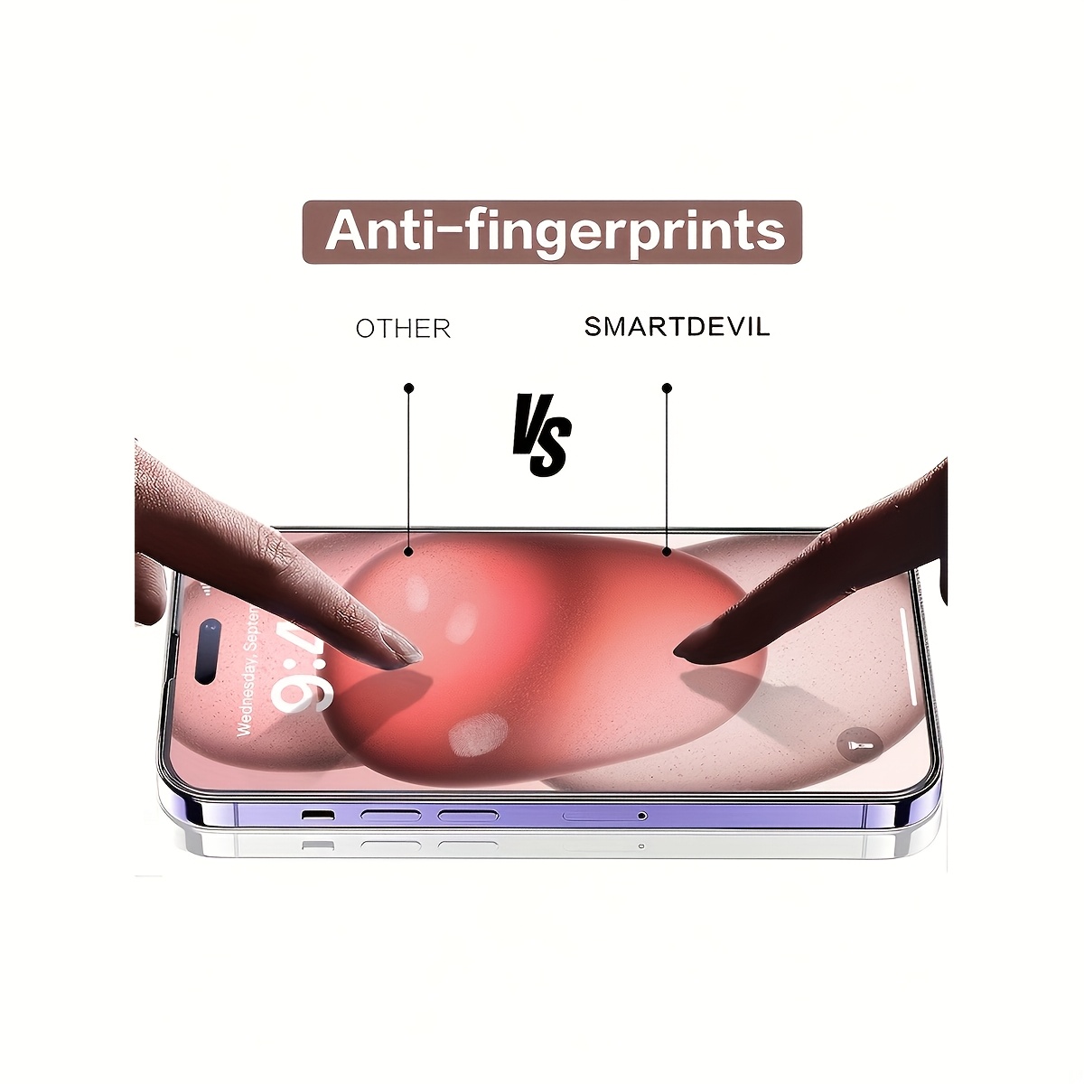 8pcs HD Tempered Glass Screen Protection - For IPhone 14 15 16 Pro - 14 15 16 Pro Max - 17 Air - 16e - 14 15 16 Plus Protective Glass Film