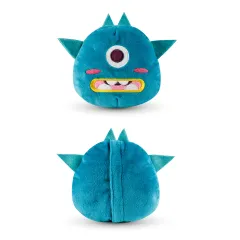 Dog Vibrating Ball Sound Resistant To Scratching And Biting Plush Electric Toy Ball - Blue - View 1