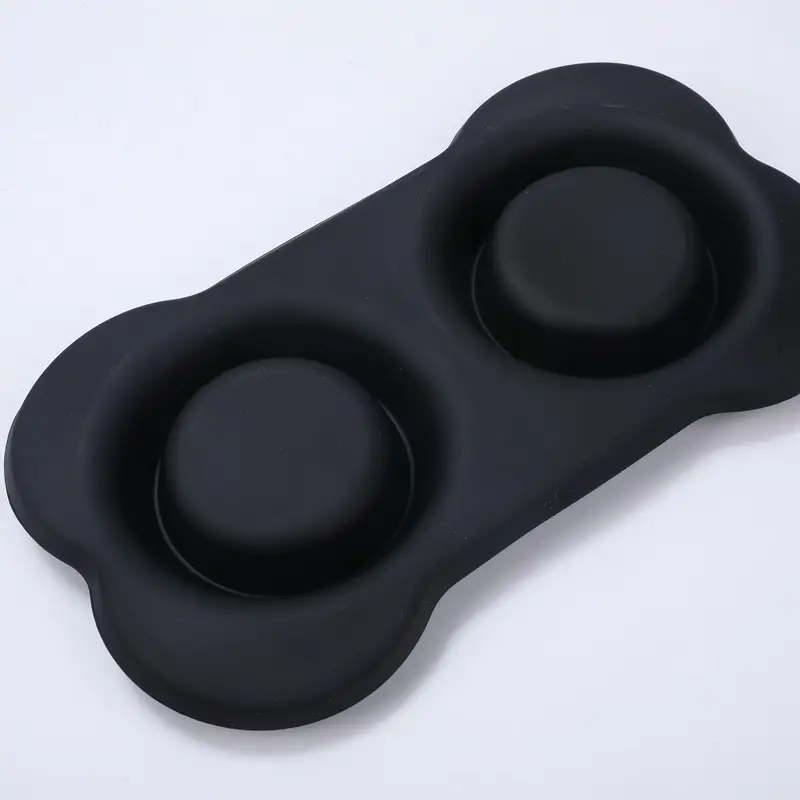Silicone Pet Stainless Steel Bowl Non-slip
