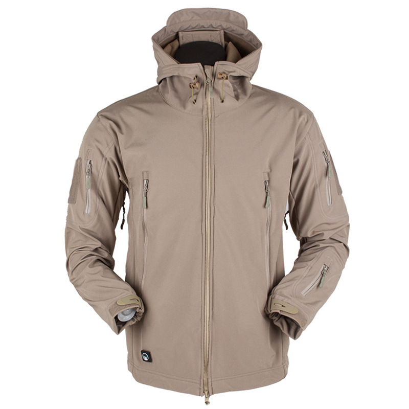 Title 1, Jacket Soft Shell Fleece Coat Windproof And War...