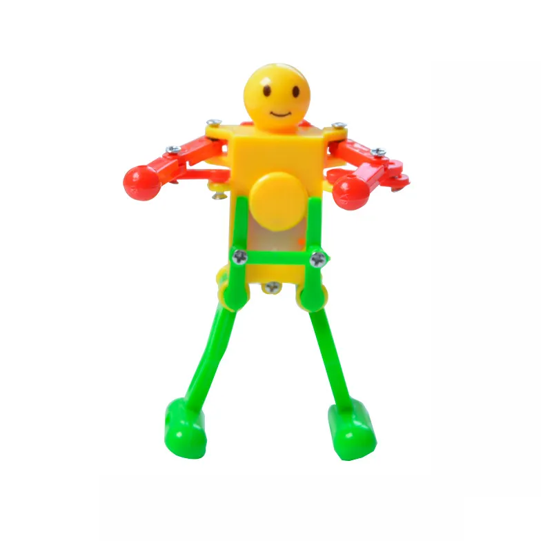 Clockwork Dancing Robot Clockwork Gymnastics Creative Small Toys Novelty Toys Christmas Goods Gift For Kids Fidget Toys – image 2