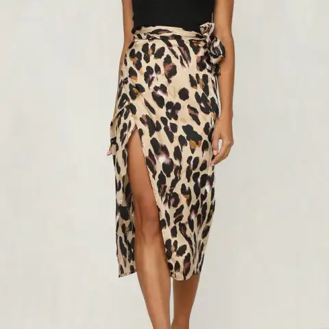 Bandage Long Skirts Se Split Skirt Streetwea