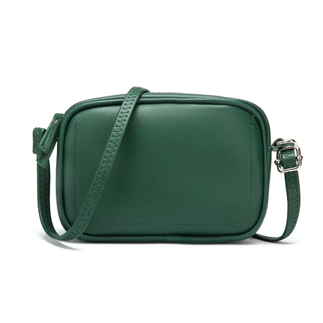 Simple Messenger Bag Shoulder Large Capacity Ladies Green - Shop at LoveMi
