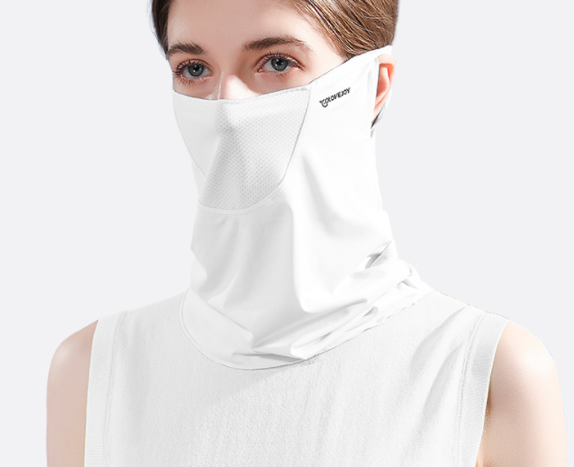 Summer Face Cover Face Scarf Balaclava UV Protction Earloop Neck Gaiter Breathable Outdoor Sports Women — foto 7