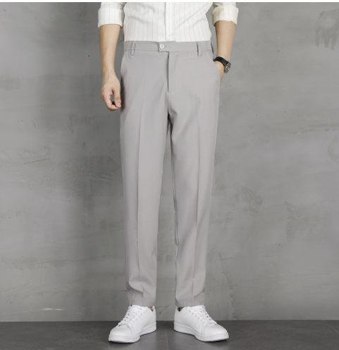 Title 16, Business Formal Suit Pants Straight Casual Nine...