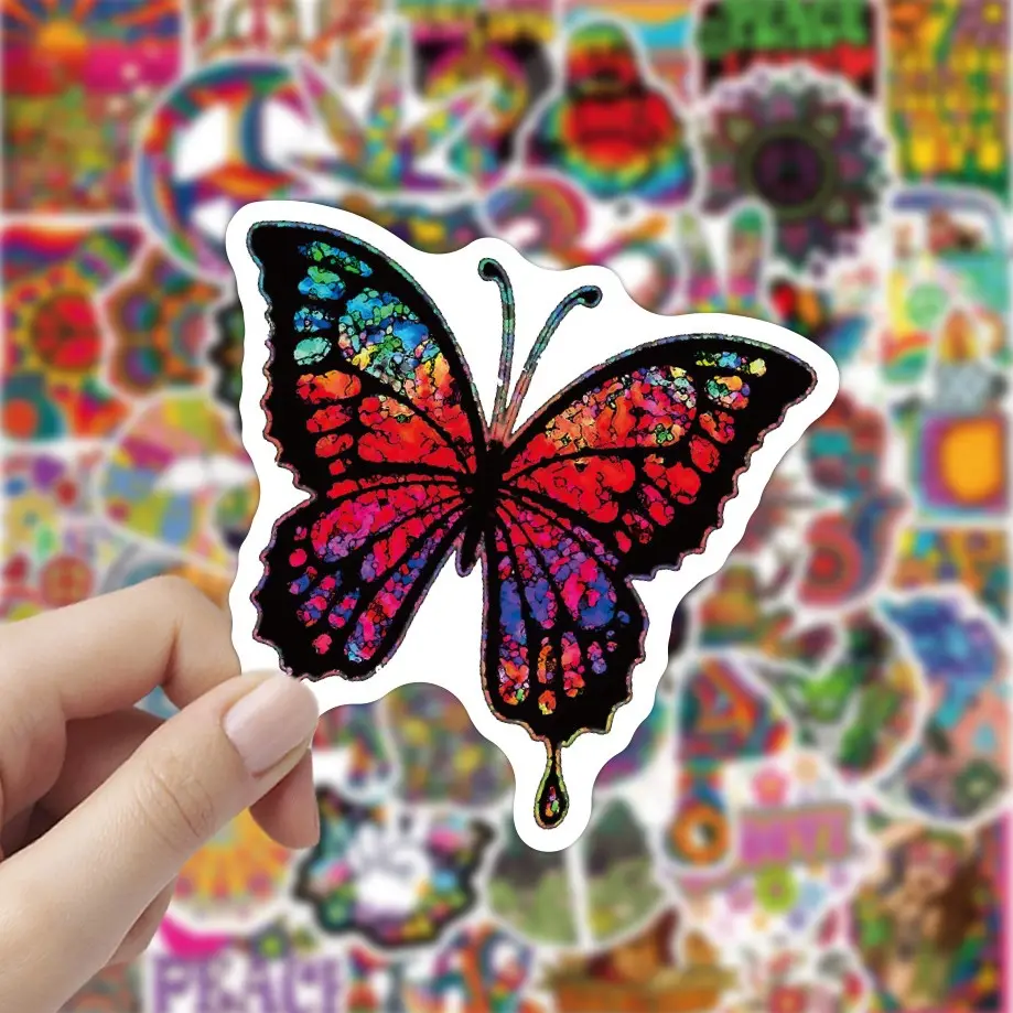 Personality Doodle Suitcase Notebook Skateboard Car Sticker