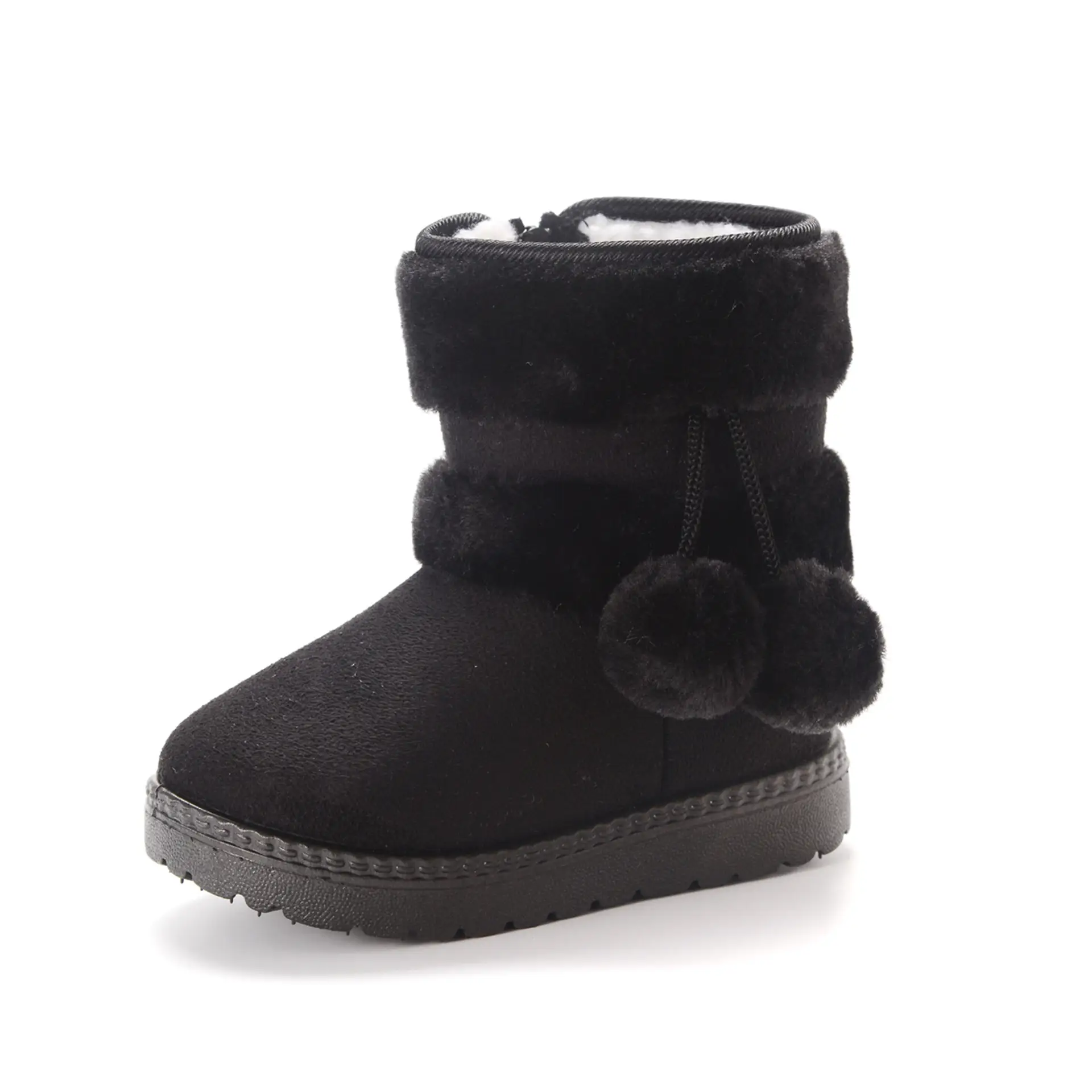 Hairball Snowy Owl Fur Toddler Boots