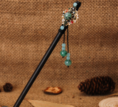 Hair pin with antique fringe Crystal Curtain - Shop at LoveMi
