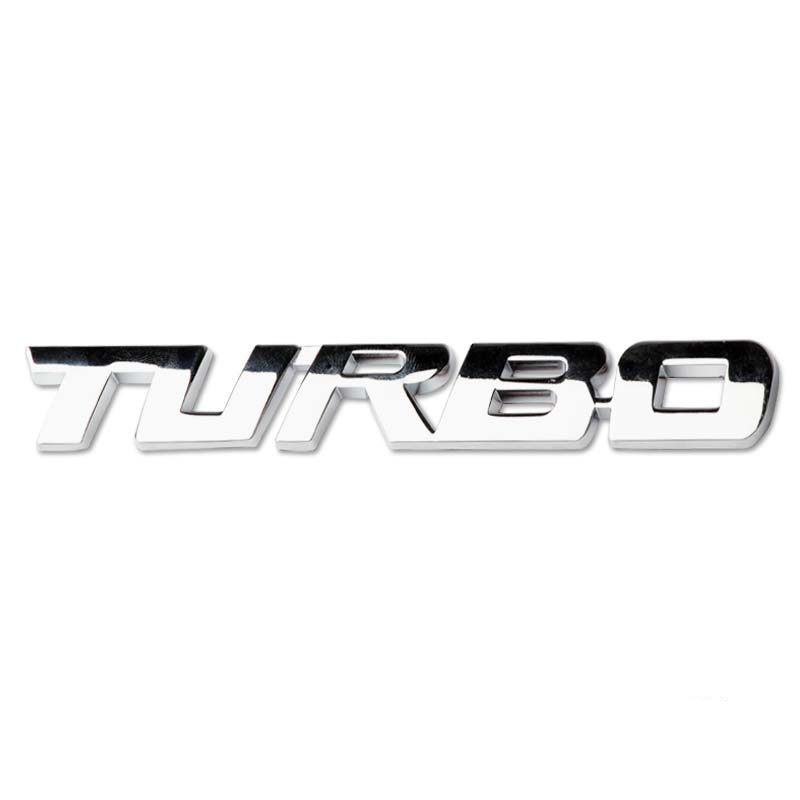 Title 3, SPORTS TURBO Dekoratives Auto-Logo mit Metallic...