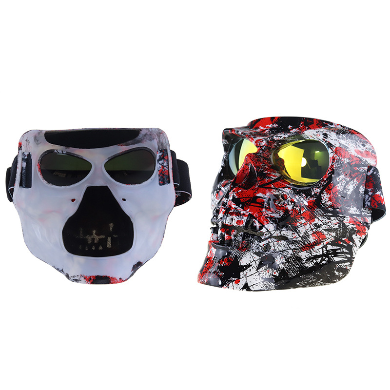 Skull Mask Motorcycle Goggles | Wind Dust Resistant