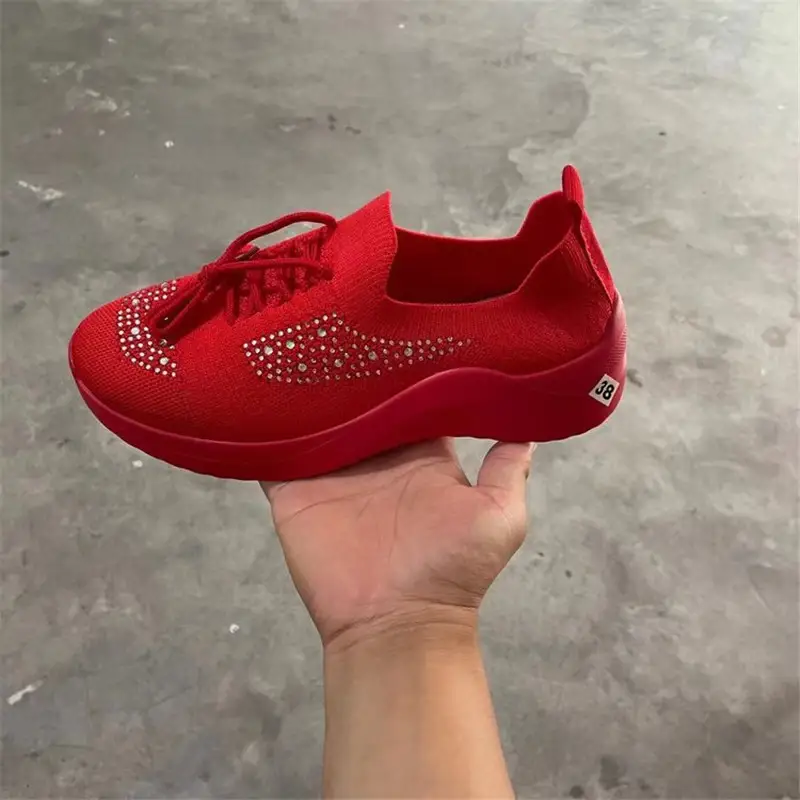 Mesh And Breathable Platform Shoes