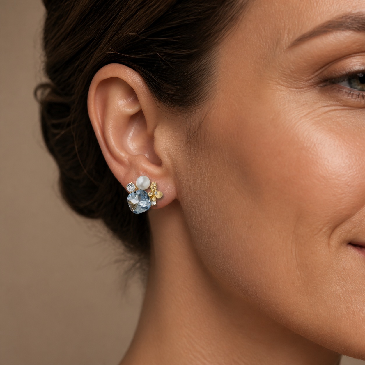 Natural Pearl Earrings