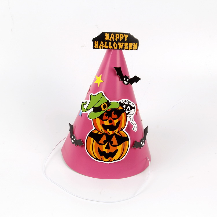 Pink cartoon pumpkin