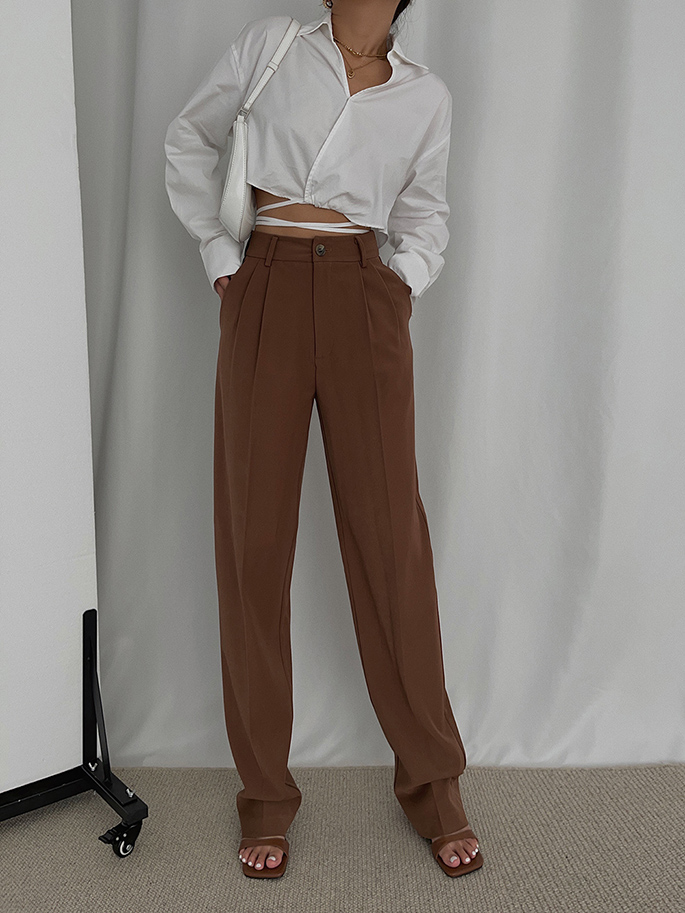 Title 1, Wang Fried Trousers Are Thin, Long Legs And Hig...