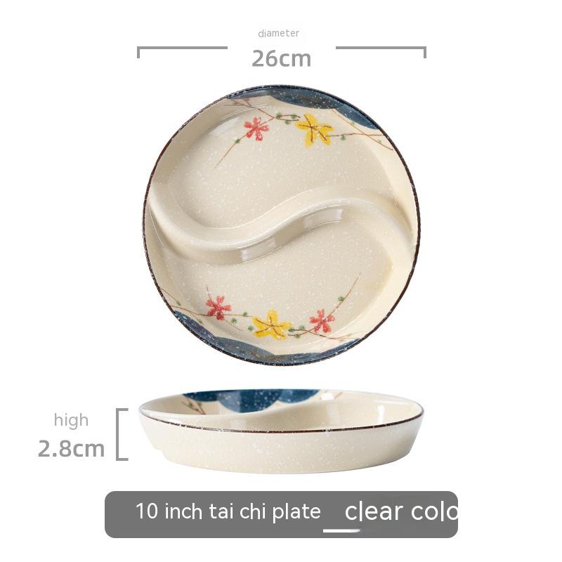 10 Inch Clear Color Plate