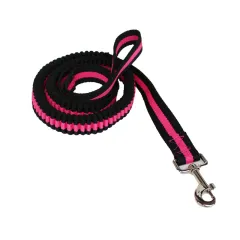 Pet Harness Elastic Hand Holding Rope Small And Medium-sized Dogs - Rose Red - View 1