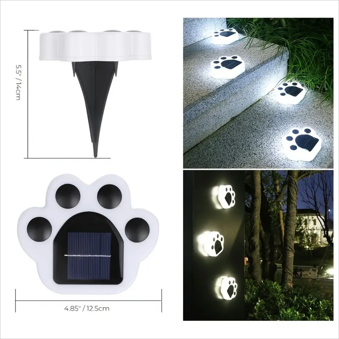 Title 6, LED Solar Garden Lights Outdoor Waterproof Anim...