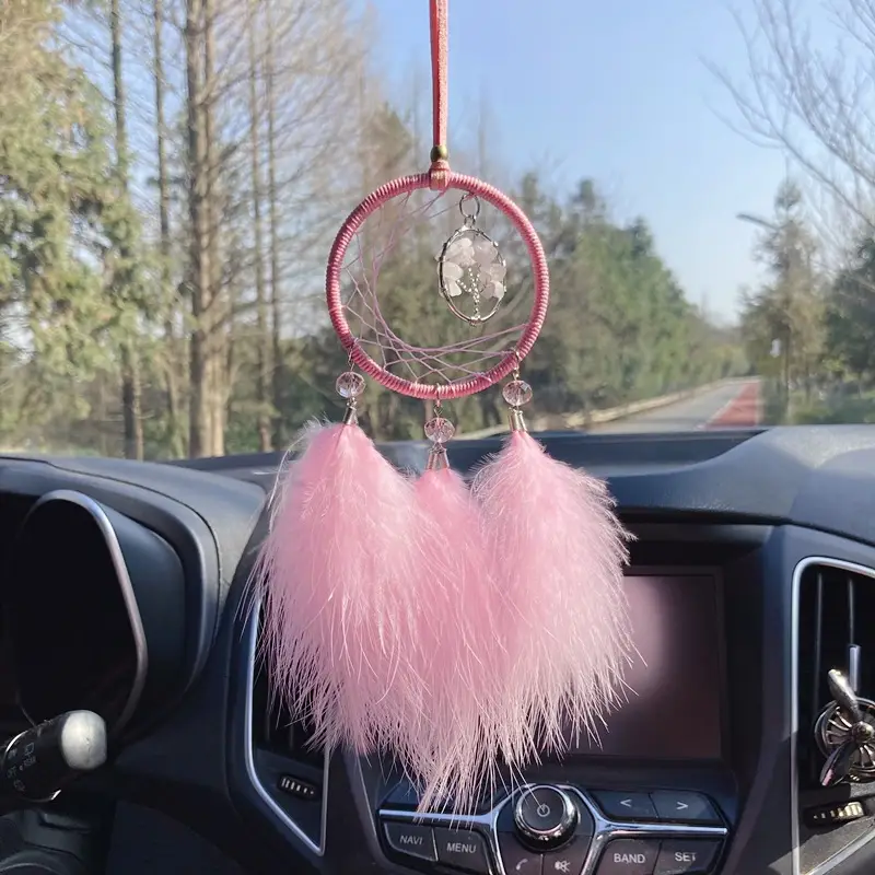 Dream Catcher Feather Car Pendant