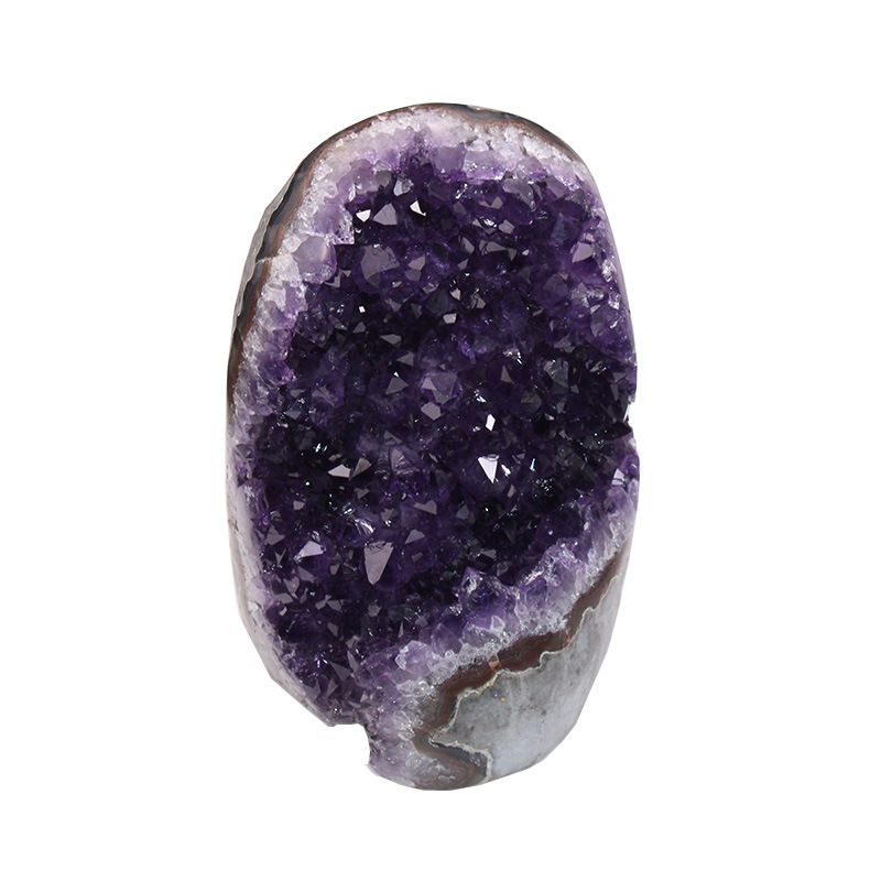 Natural Geode Decoration Ornament (Photo Color-300to400g)