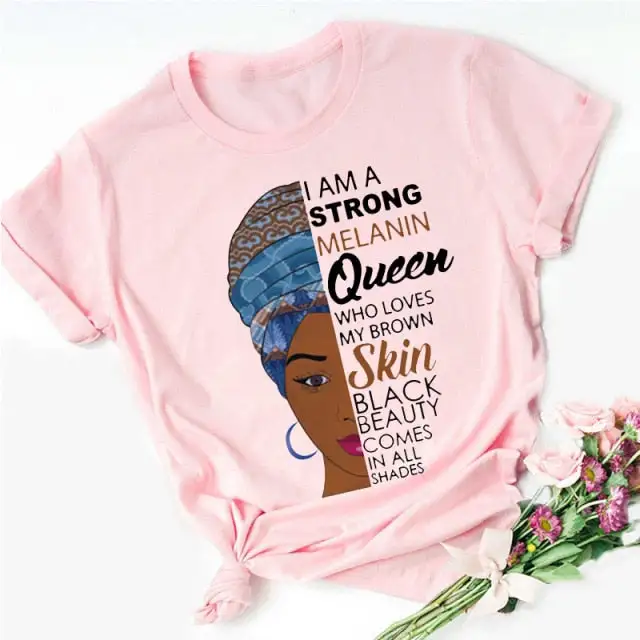 Woman Of Faith Print T Shirt Team Uniform European And American Fabrics Pink - Shop at LoveMi