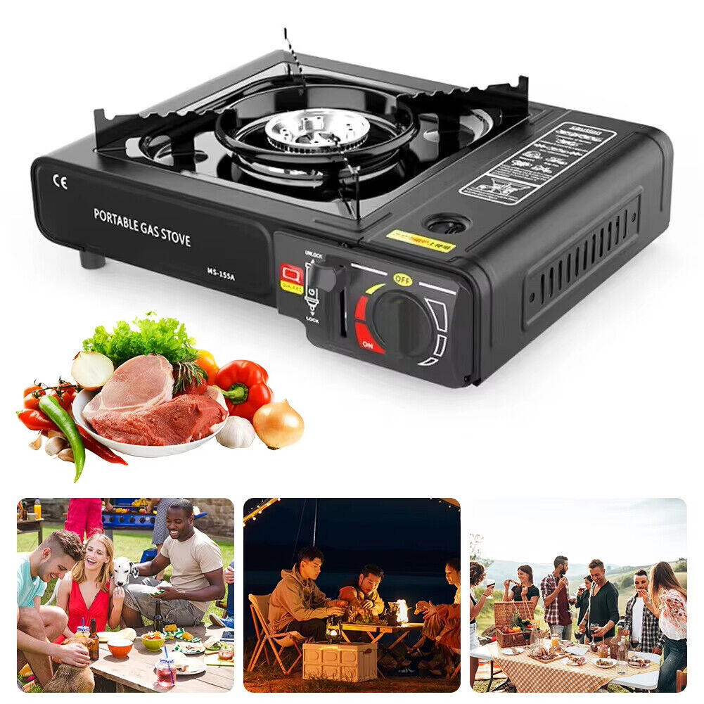 Card Oven, Gas Camping 2400 Watts Power, Compact 1-burner For Outdoor Use — image 8