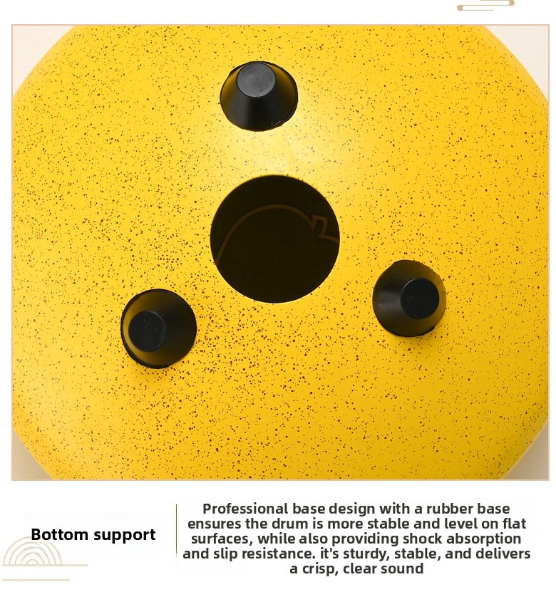 Apple-Shell Ethereal Steel Tongue Drum — foto 11