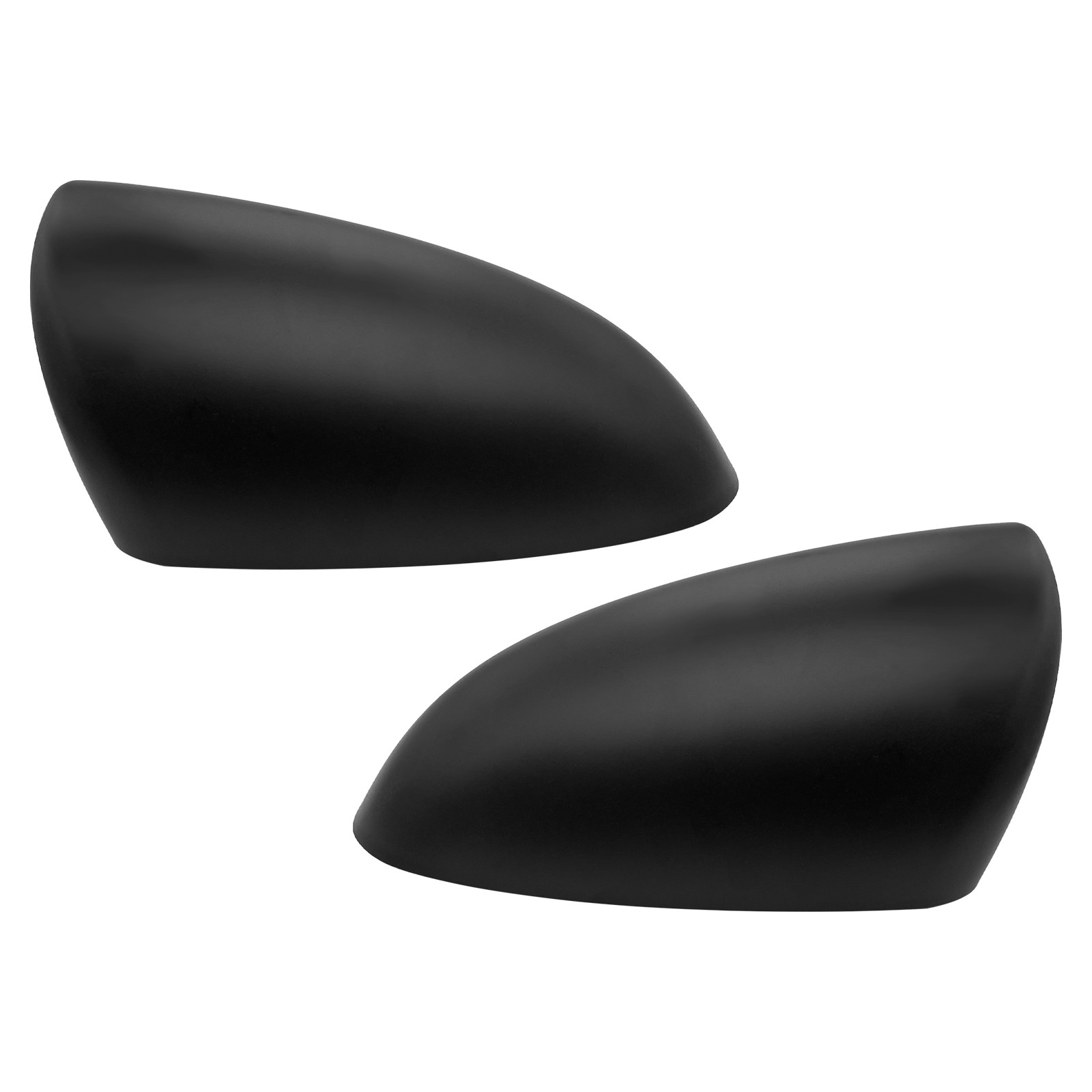 For  Qashqai 2007-2014 J10 Side Door Wing Mirror Cover Caps Textured Black