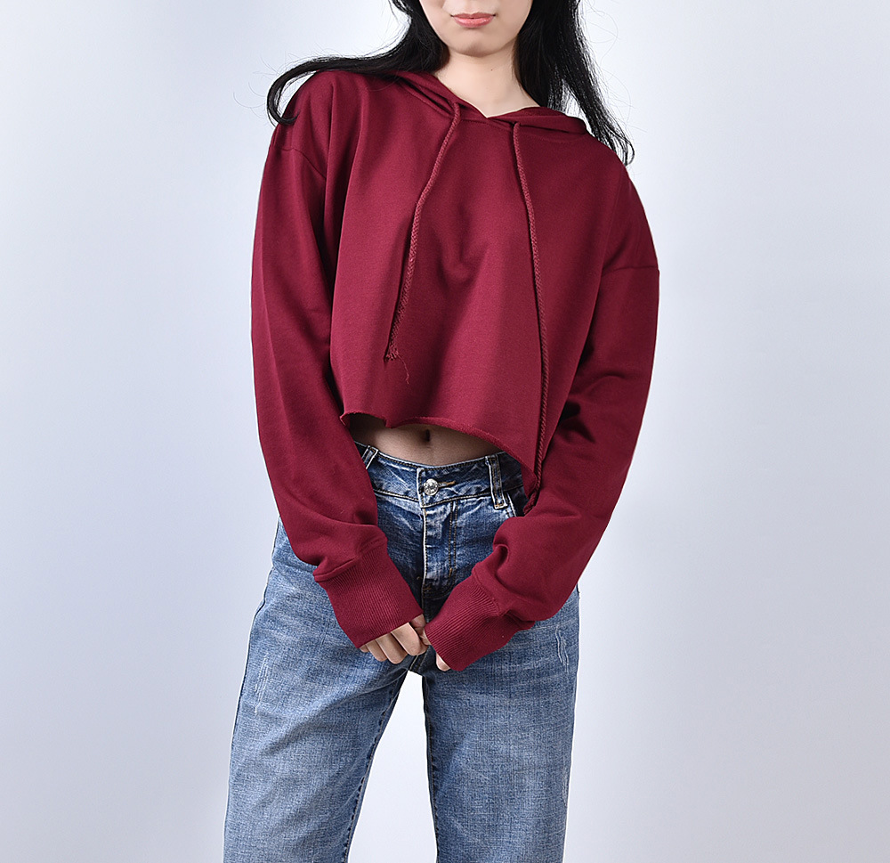 Title 7, Multicolor sweater with cropped edges