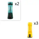 Portable Electric Fruit Juicer Wireless USB Rechargeable Mini Mixer Multifunction Summer Smoothie Blender Machine Kitchen Supplies view 27