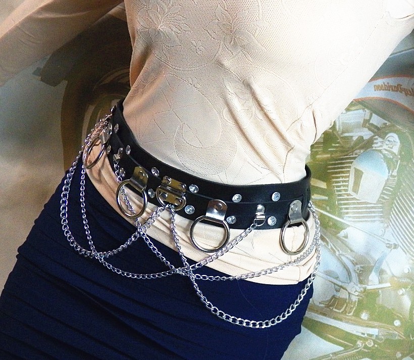 Title 2, Fashionable Waist Chain, Punk Belt And Harajuku...